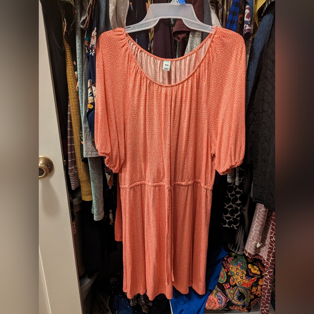 Old Navy Dress M Coral